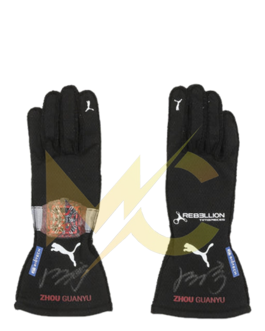 F1 Alfa Romeo Zhou Guanyu replica 2023 race gloves