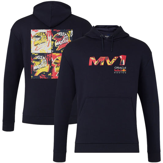 Max Verstappen Pop Art Driver Oversized Hoodie