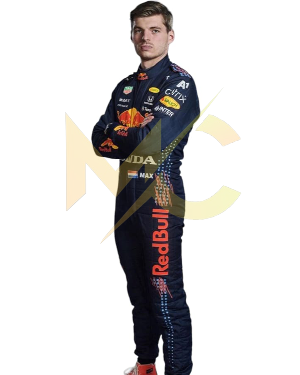 F1 Max verstappen Red bull Honda Oracle 2021 race suit