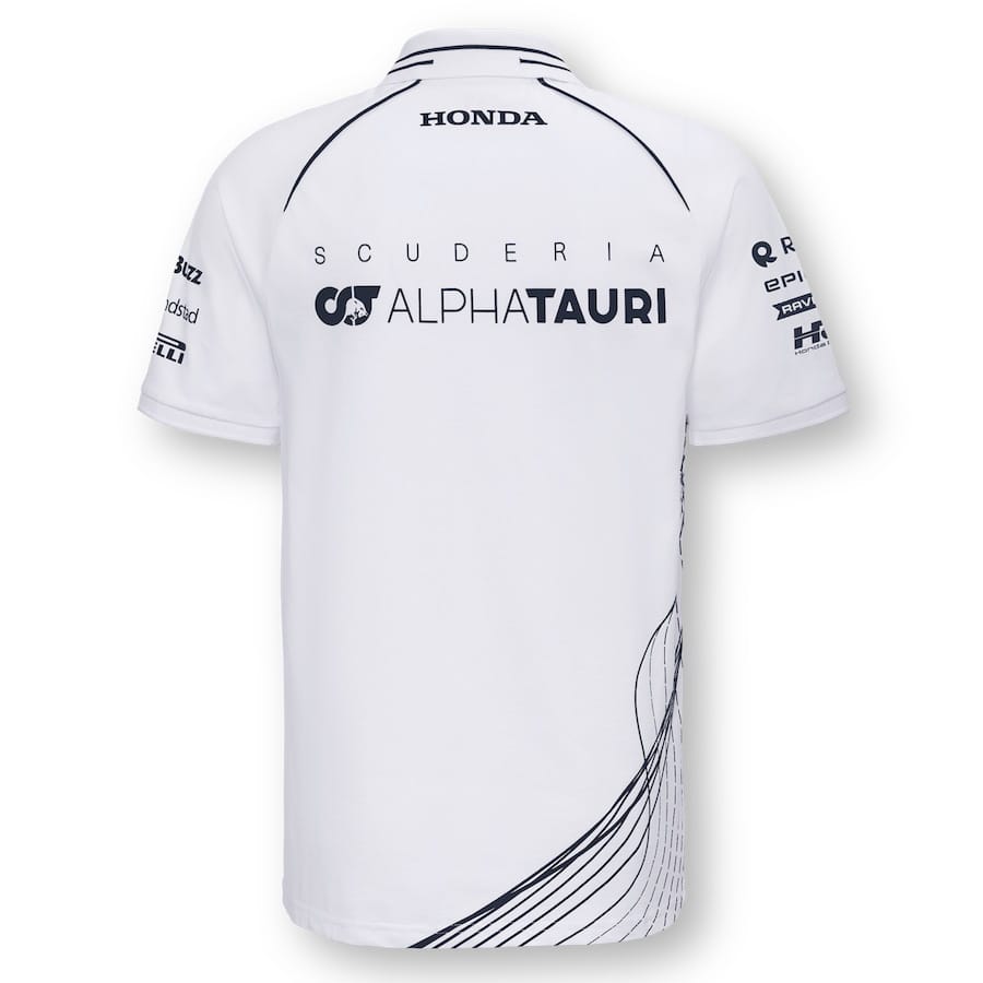 Scuderia AlphaTauri 2023 Team Polo – White