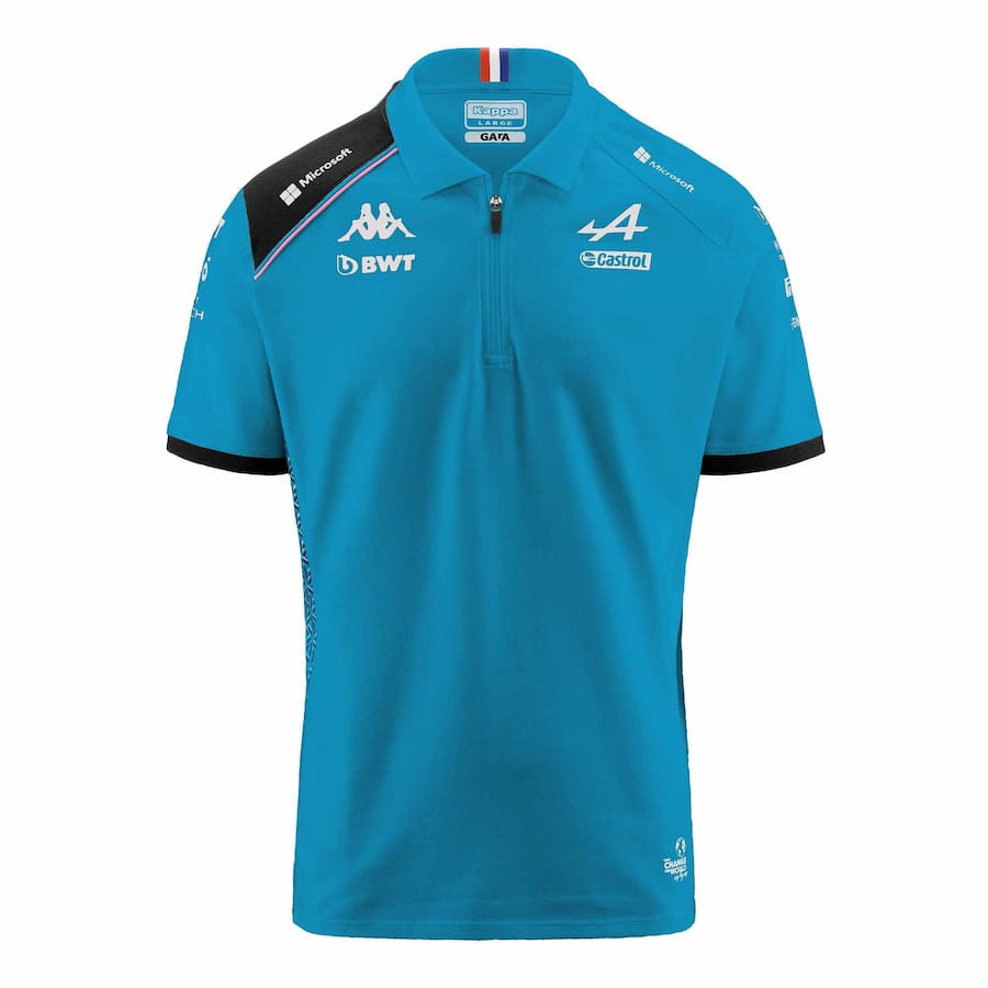 BWT Alpine F1 Team 2023 Polo – Blue