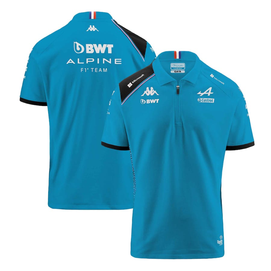 BWT Alpine F1 Team 2023 Polo – Blue