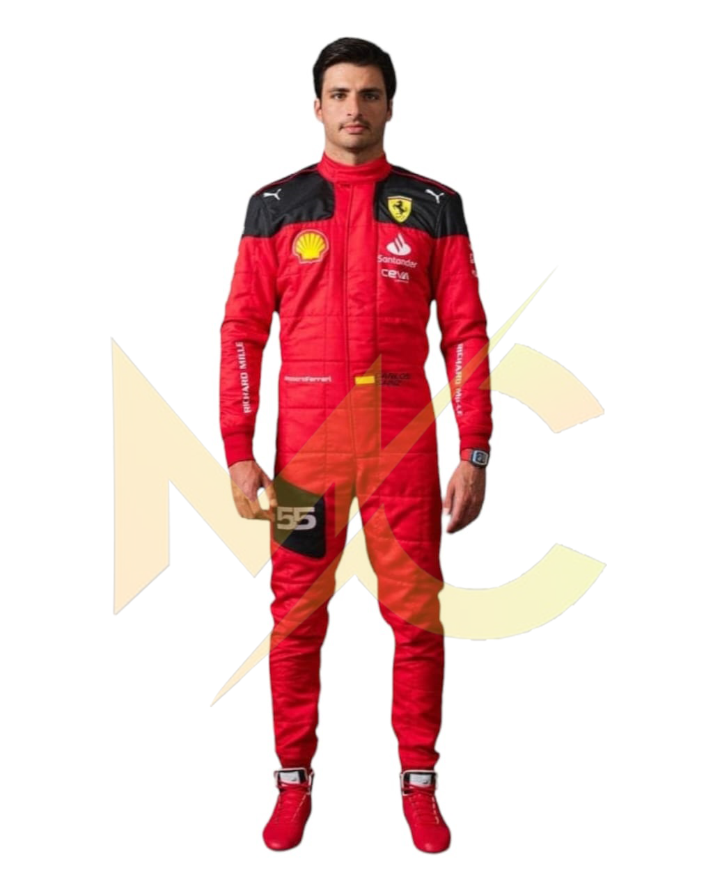 F1 Carlos Sainz 2023 race  suit