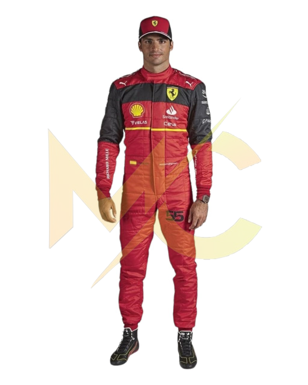 F1 Carlos Sainz 2022 race  suit