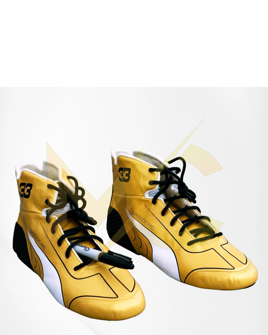 2023 Red Bull Max Verstappen F1 Golden Race Boots