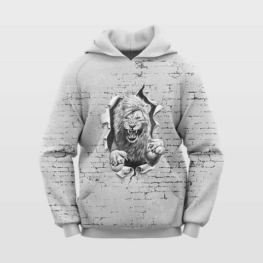 Wall Break Men's All Over Hoodies