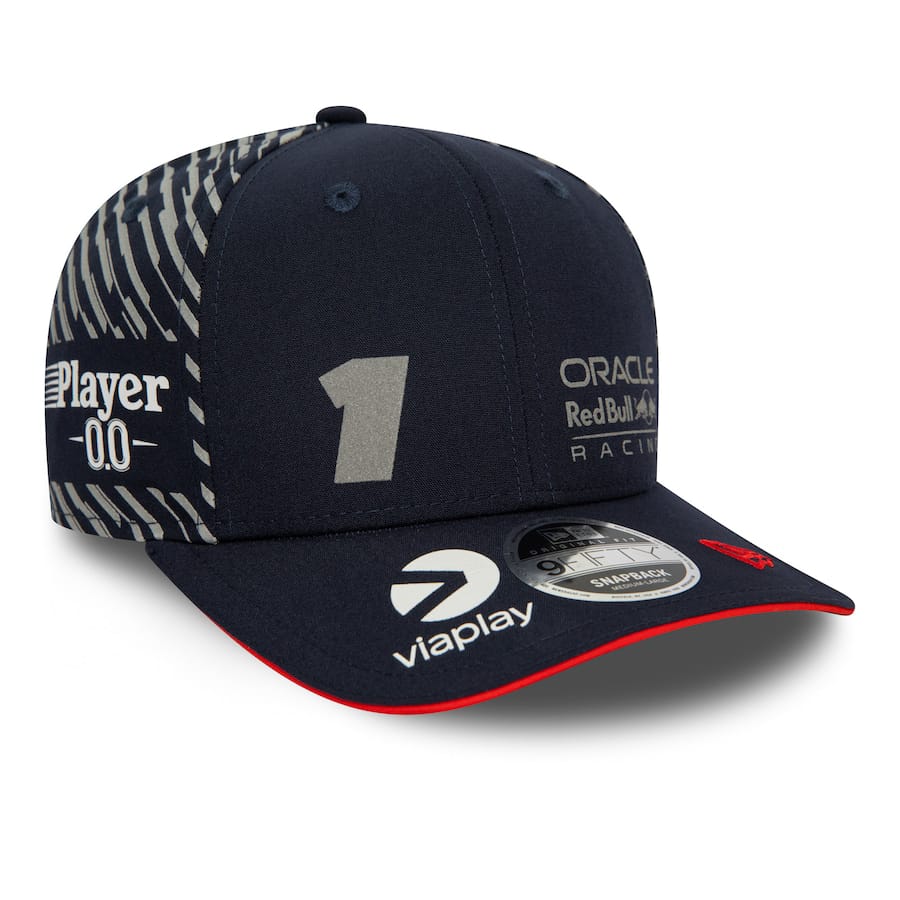 Red Bull Racing 2023 New Era 9FIFTY Pre Curve Max Verstappen Las Vegas GP Special Edition Cap