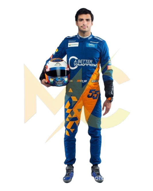 F1 Carlos Sainz 2019 race  suit