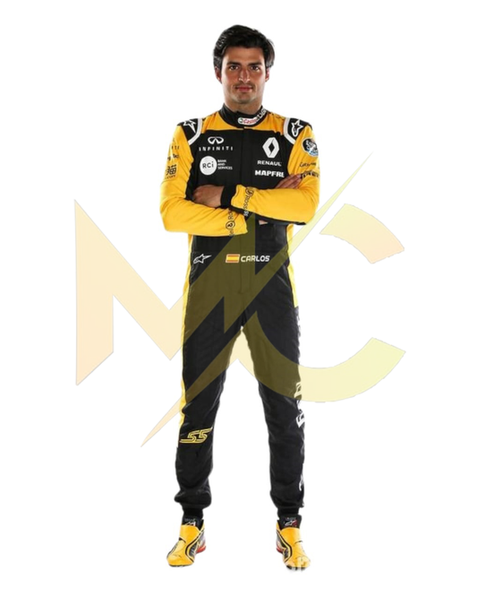 F1 Carlos Sainz 2018 race  suit