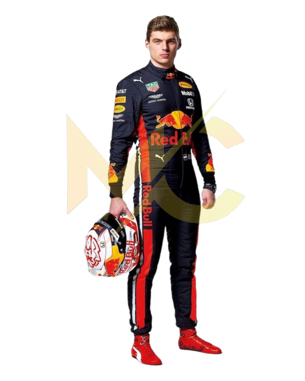 F1 Max verstappen Red bull Honda  2019 race suit