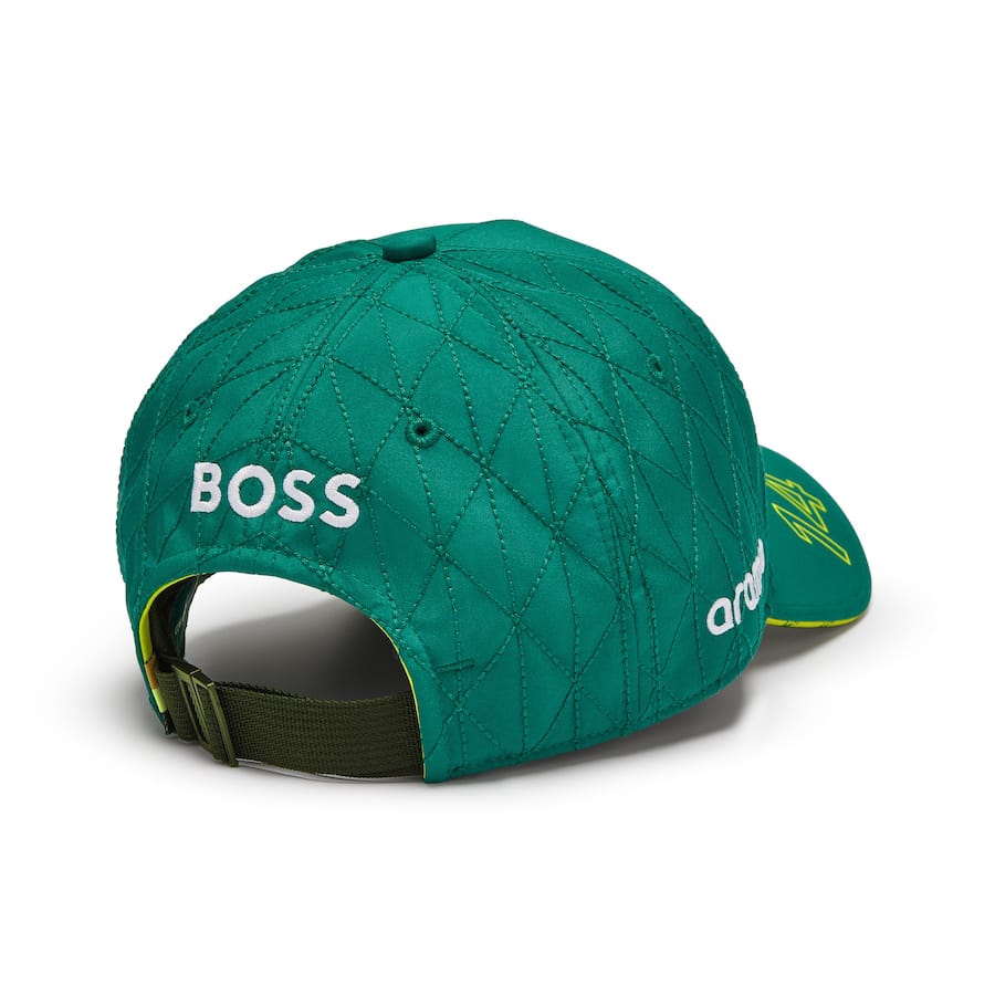 Aston Martin Aramco F1 2024 Fernando Alonso Team Cap - Green