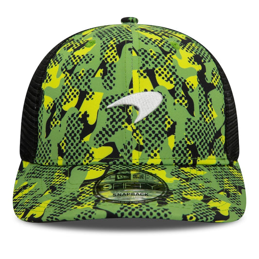 McLaren New Era Camo Print 9FIFTY Pre Curved Cap