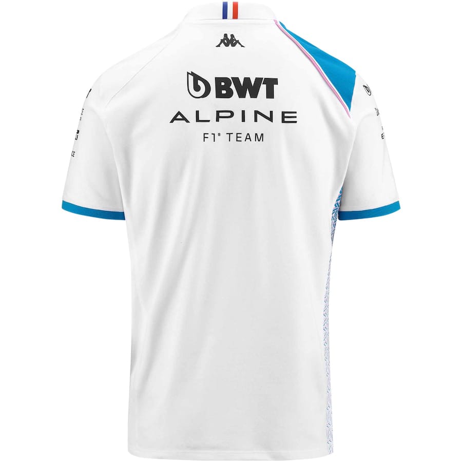 BWT Alpine F1 Team 2023 Polo Shirt – White