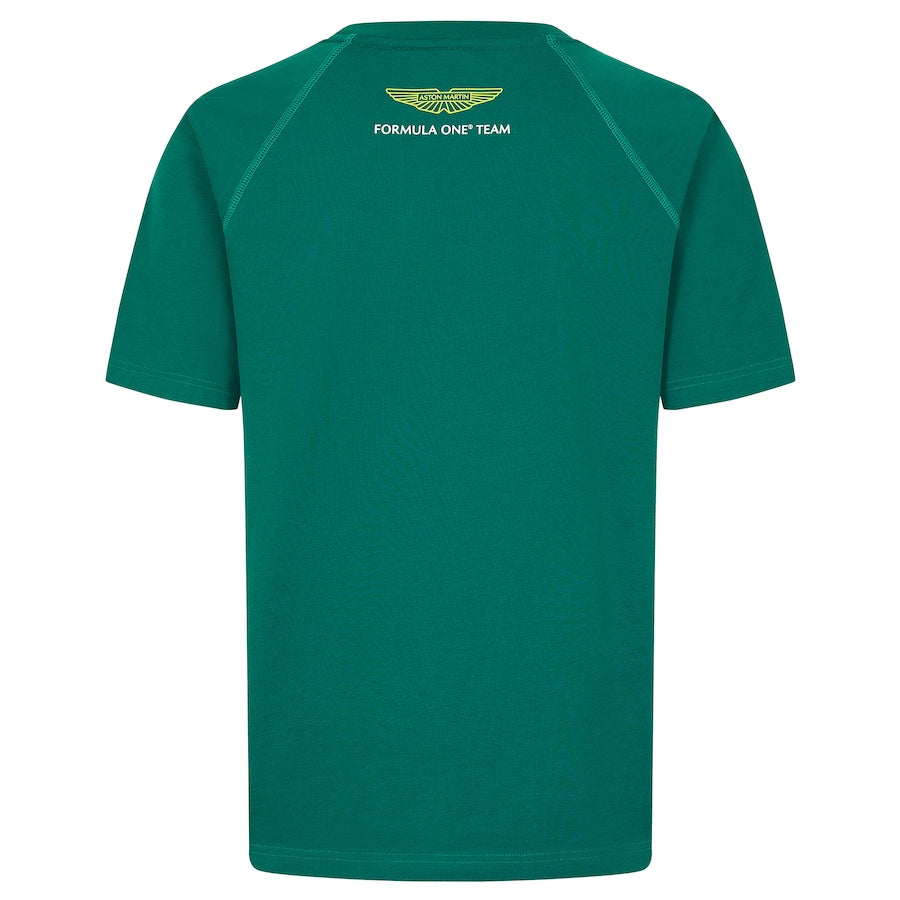 Aston Martin Aramco F1 Logo T-Shirt – Green