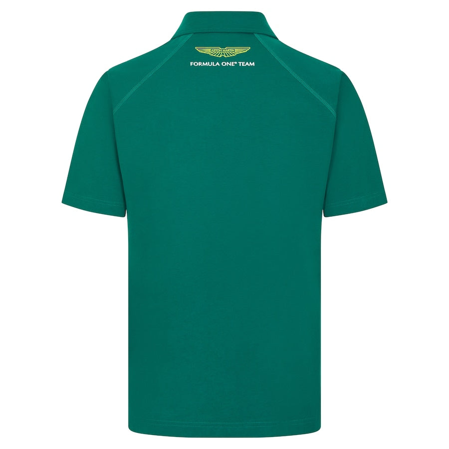 Aston Martin Aramco F1 Logo Polo