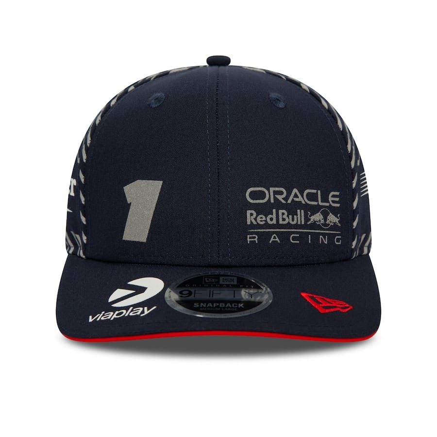 Red Bull Racing 2023 New Era 9FIFTY Pre Curve Max Verstappen Las Vegas GP Special Edition Cap