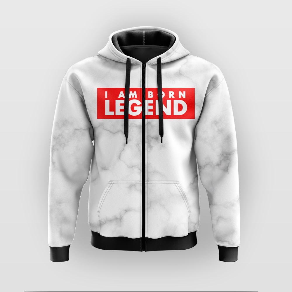 Legend Zipper Hoodies For Men's