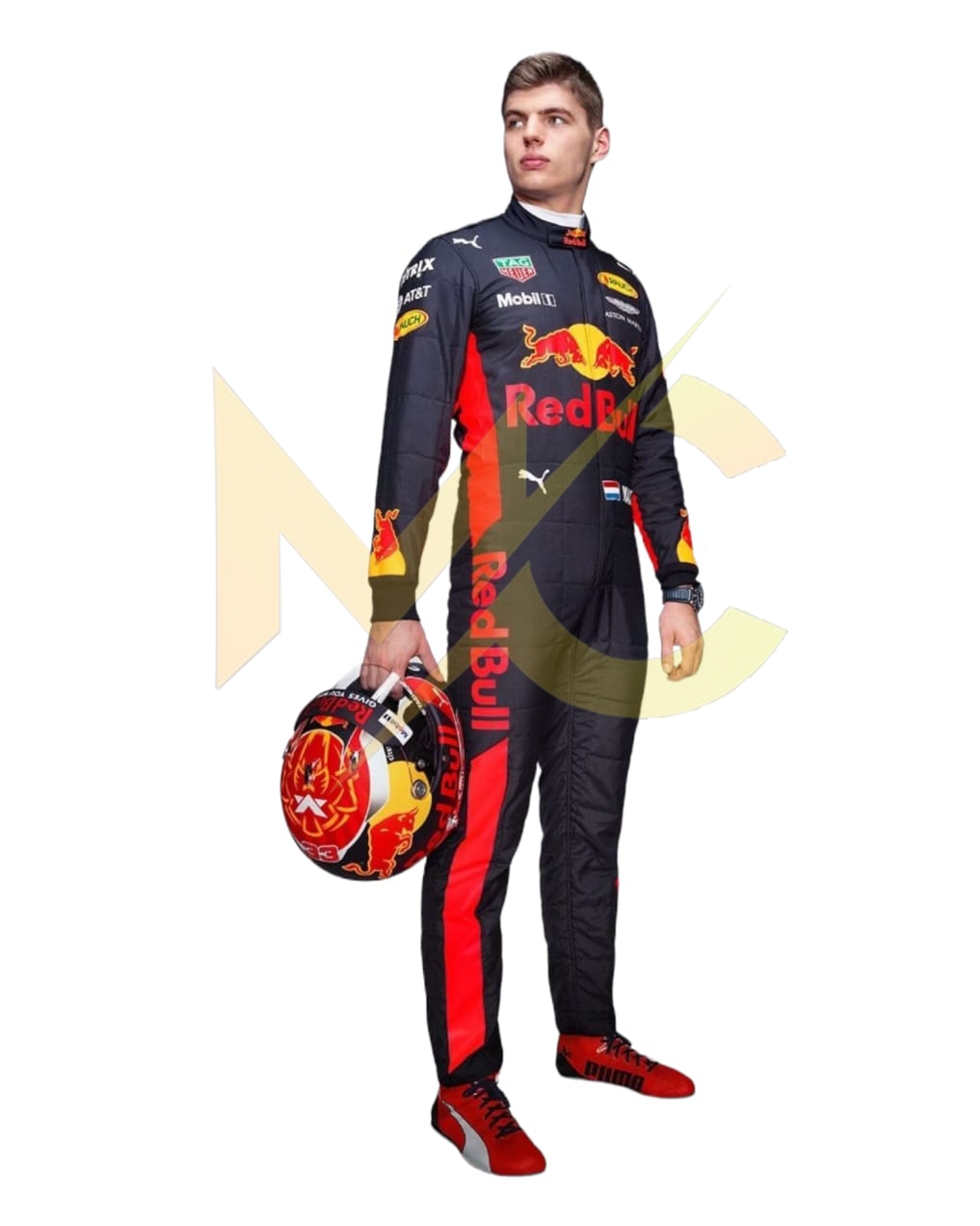 F1 Max verstappen Red bull Honda  2017 race suit