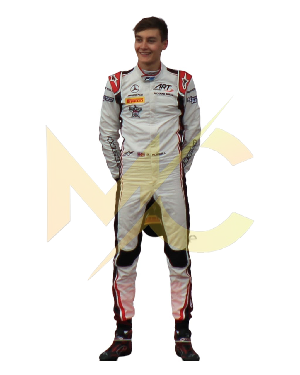 F1 George Russell  2018 race suit