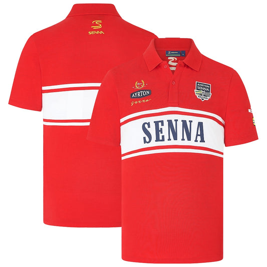 Ayrton Senna Legacy Patchwork Polo