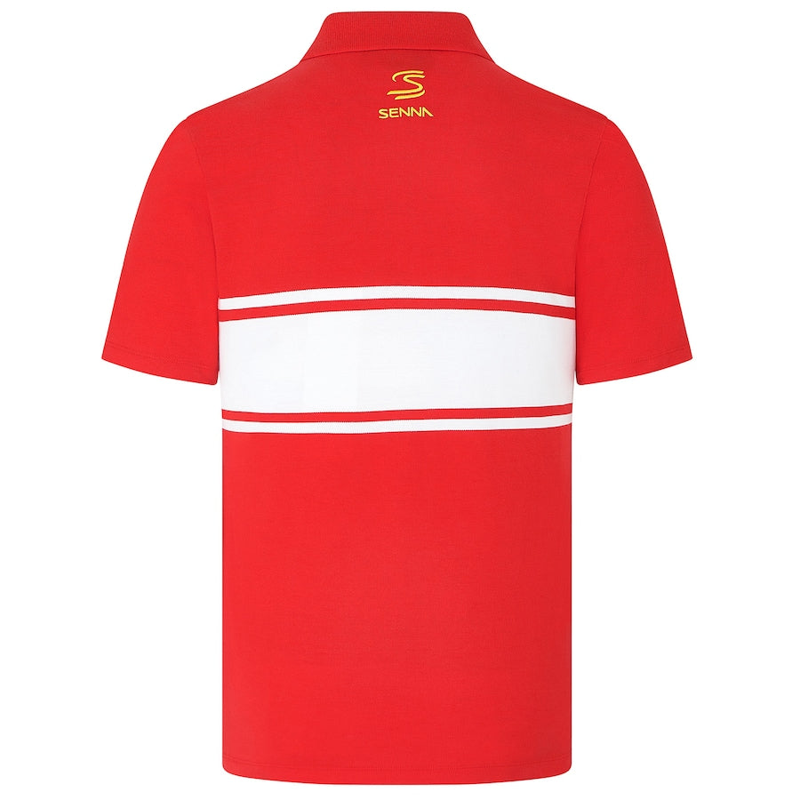 Ayrton Senna Legacy Patchwork Polo