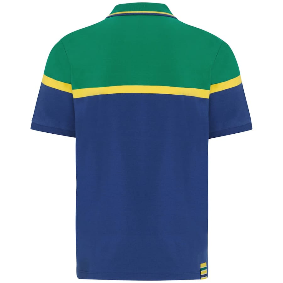 Ayrton Senna Stripe Polo