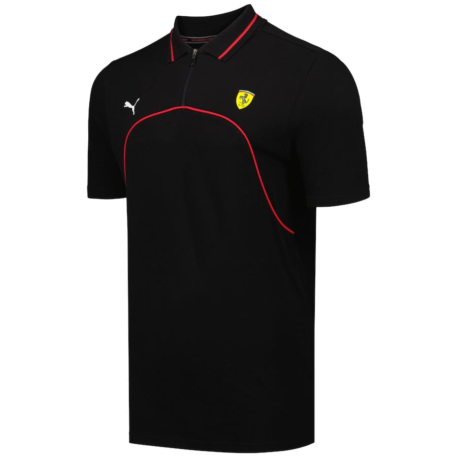 Scuderia Ferrari Race Polo by Puma- Black