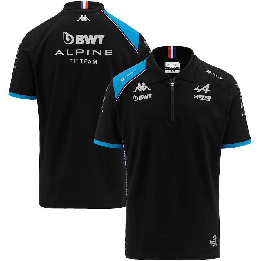 BWT Alpine F1 Team 2023 Polo Shirt – Black