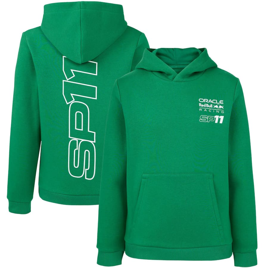 Oracle Red Bull Racing Sergio Perez Hoodie – Green