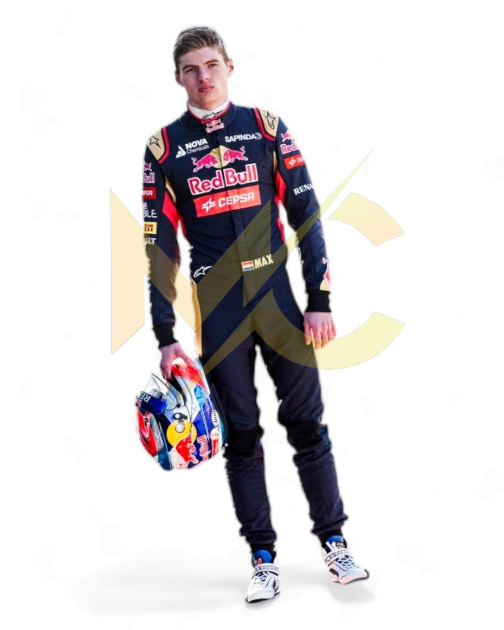 F1 Max verstappen Red bull Honda  2015 race suit