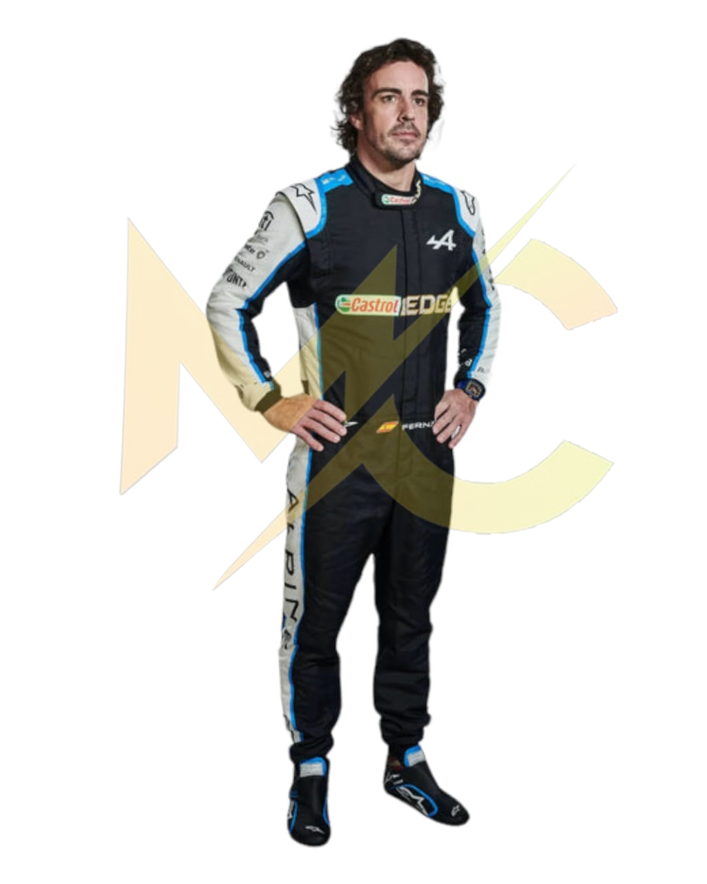 F1 Fernando Alonso 2021 race suit