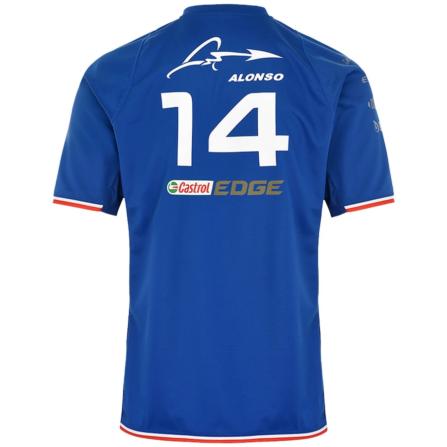 BWT Alpine F1 Team Fernando Alonso 2022 Driver T-Shirt