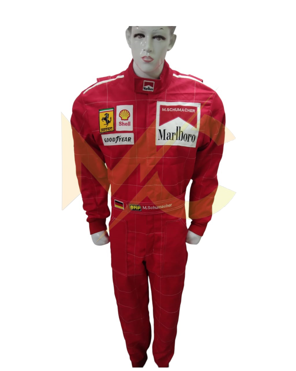 F1_Michael_Schumacher_1996_replica_embroidery_patches_race_suit_jpg